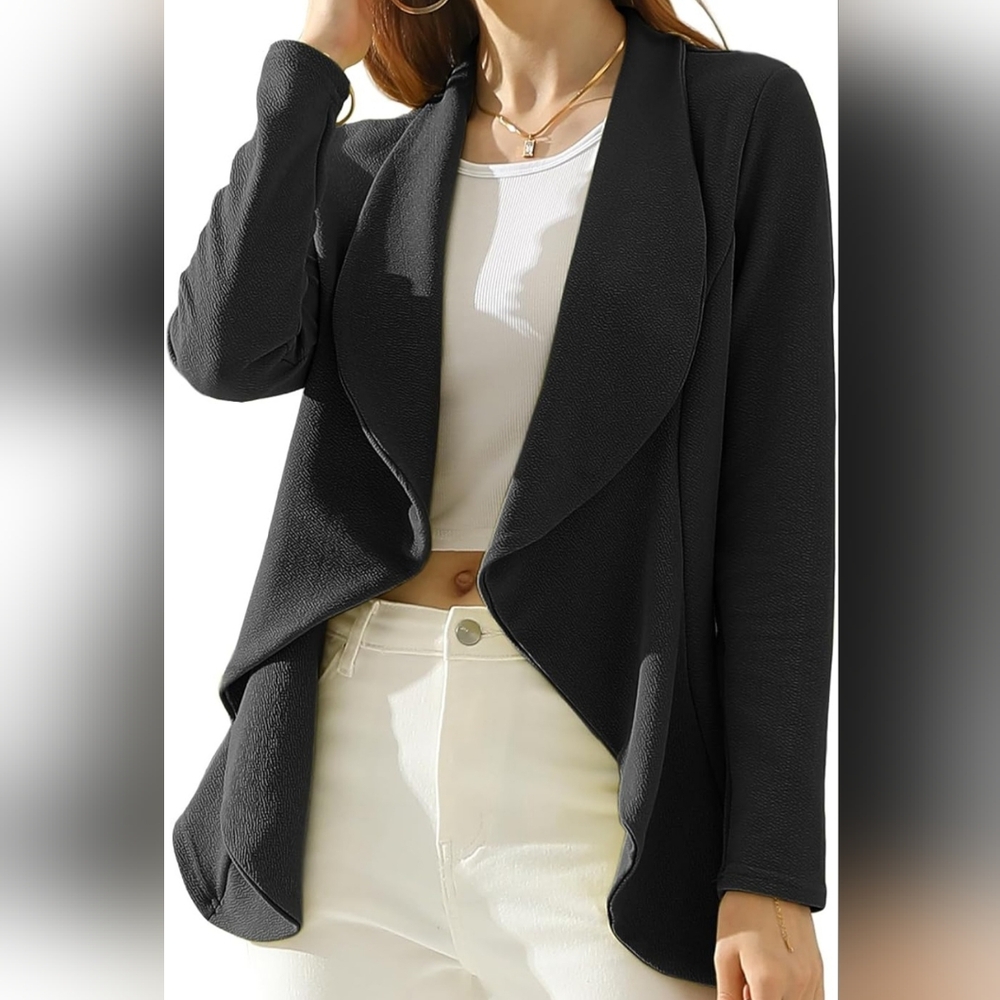 Women's black blazer